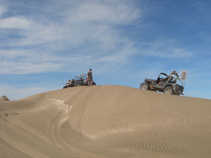 Turismo 4x4 en arena