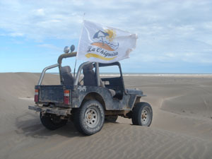 Turismo 4x4 en arena