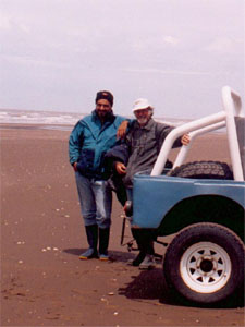 Alejandro Suárez y Tito Narosky en La Chiquita